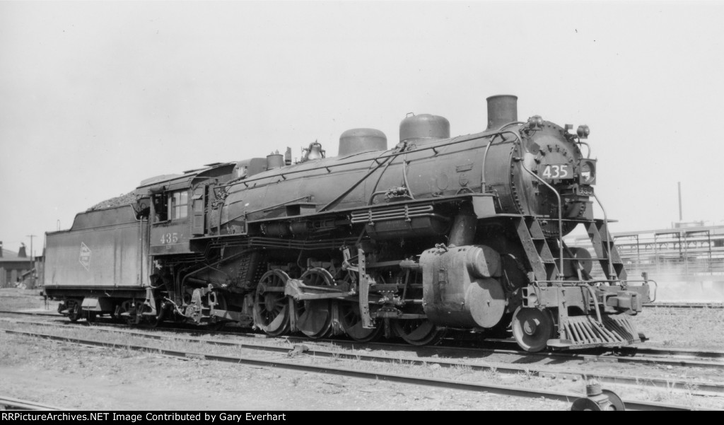 MILW 2-8-2 #435 - Milwaukee Road